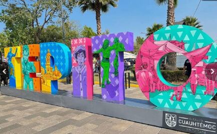Tepito … ¿Pueblo Mágico?, inauguran letras monumentales en el barrio bravo