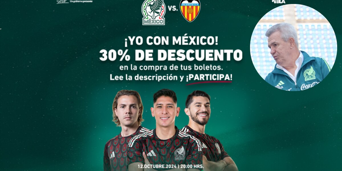 Gobierno del estado  de Puebla lanza promoción para que la afición asista el partido de la Selección Mexicana vs Club Valencia / Foto EsImagen / Redes Sociales
