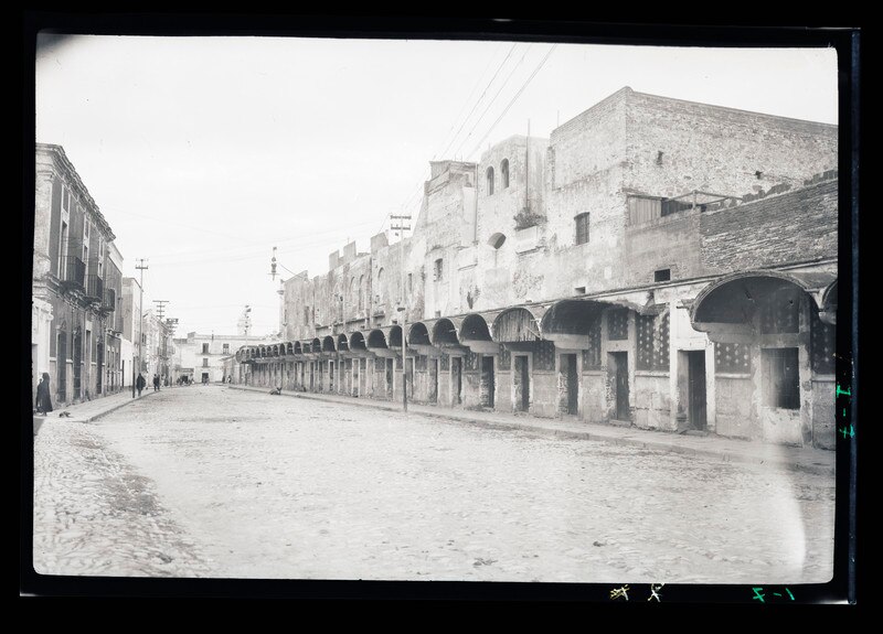 El Parián, Puebla en 1920. | Foto:  Mediateca INAH