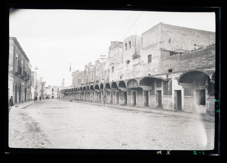 El Parián, Puebla en 1920. | Mediateca INAH