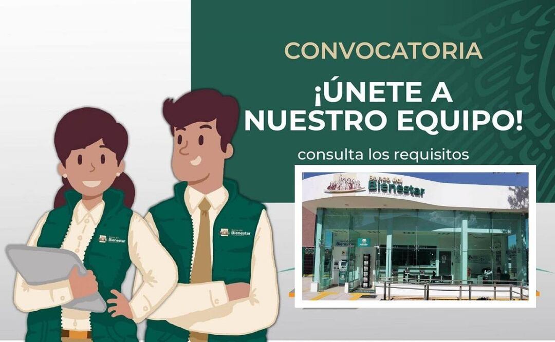 Sigue paso a paso tu registro para postularte a estas vacantes del Banco del Bienestar | Foto: Facebook Banco del Bienestar