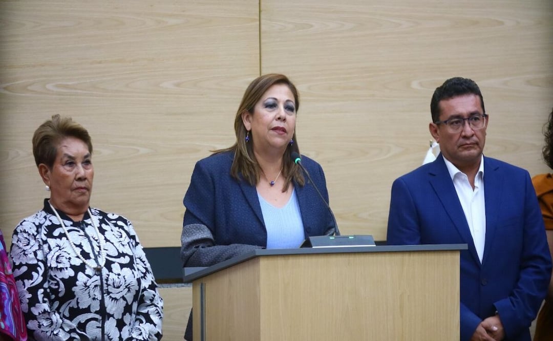 Agradeció el respaldo del Director General de Servicios de la Técnicos de la Policía Estatal Cibernética | Foto: Congreso del Estado