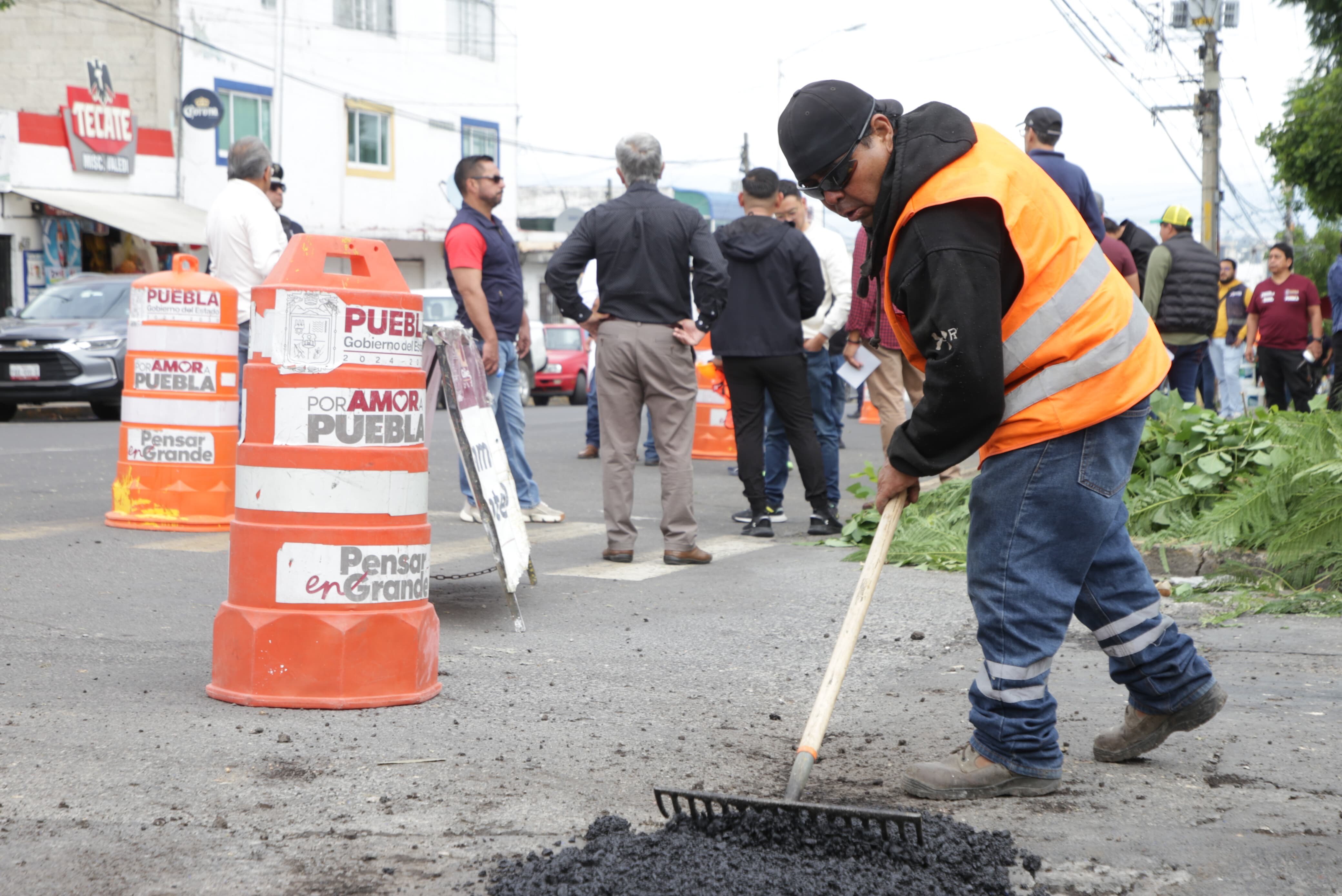 Alejandro Armenta impulsa faena comunitaria con visión integral y seguridad | Foto: Gobierno del Estado.