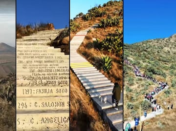 Sube estos 1415 escalones para tocar el cielo de Puebla
