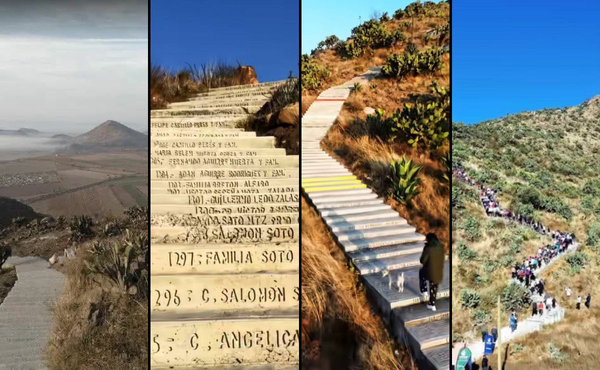 Sube estos 1415 escalones para tocar el cielo de Puebla