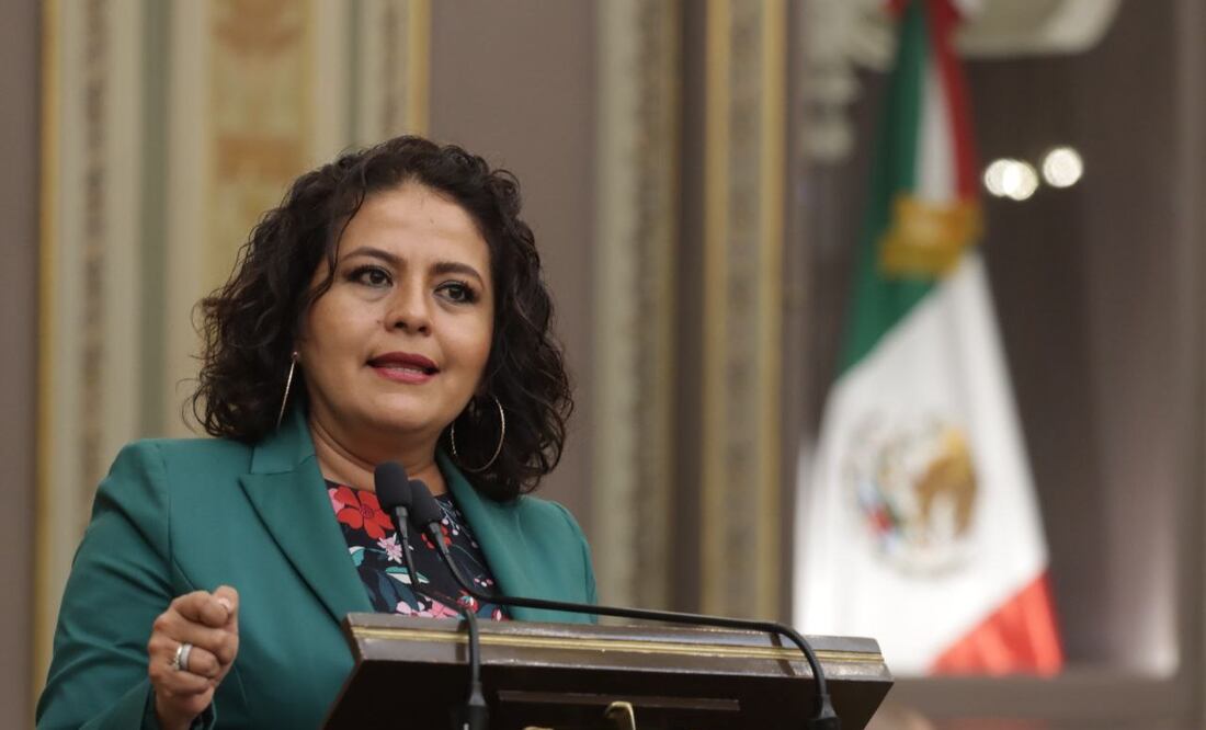 La diputada Azucena Rosas recordó el legado de Gilberto Bosques | Foto Congreso del Estado de Puebla