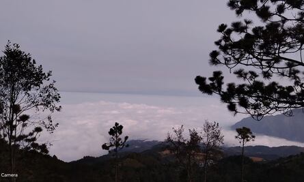 Este es el majestuoso mar de nubes que hay cerca de Puebla