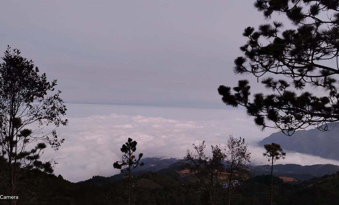 A pocas horas de la ciudad de Puebla hay un majestuoso mar de nubes / Foto: Jaqueline Mendiola Martínez