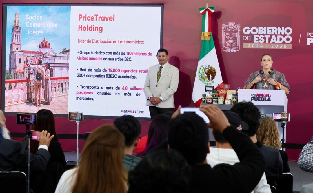 Turismo y riqueza comunitaria con mayor dinamismo económico en Puebla: Armenta Mier | Foto: Gobierno de Puebla.