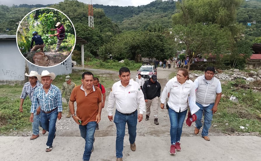 Gobierno de Puebla mantiene atención a familias de Chicontla