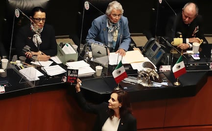 "El Padrino", el regalo de Lilly Téllez a la 4T; "tengan para que se entretengan", les dice