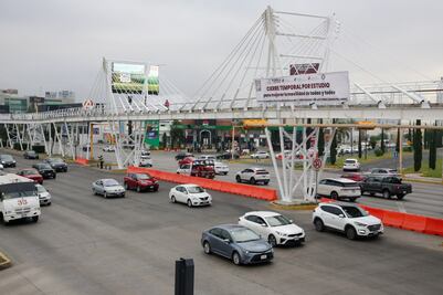 Residentes protestan por cierres sobre la vía Atlixcáyotl