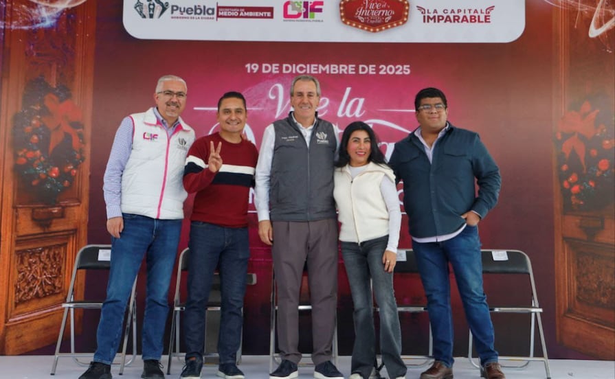 Celebra Pepe Chedraui “Vive la Navidad en Chapulco” con familias poblanas