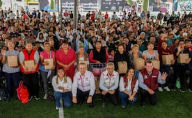 Entrega Pepe Chedraui más de 7 mil despensas en Romero Vargas