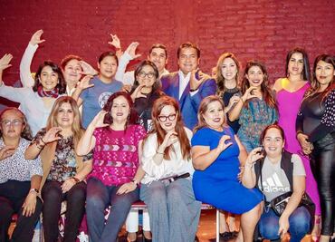 Julio Huerta se reúne en CDMX con diputadas federales que apoyan a Claudia Sheinbaum