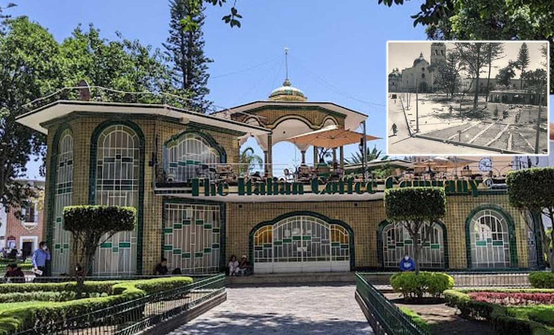 Desde su creación, el zócalo de Atlixco ha sido modificado en varias ocasiones | Foto: Google / Steph Mora