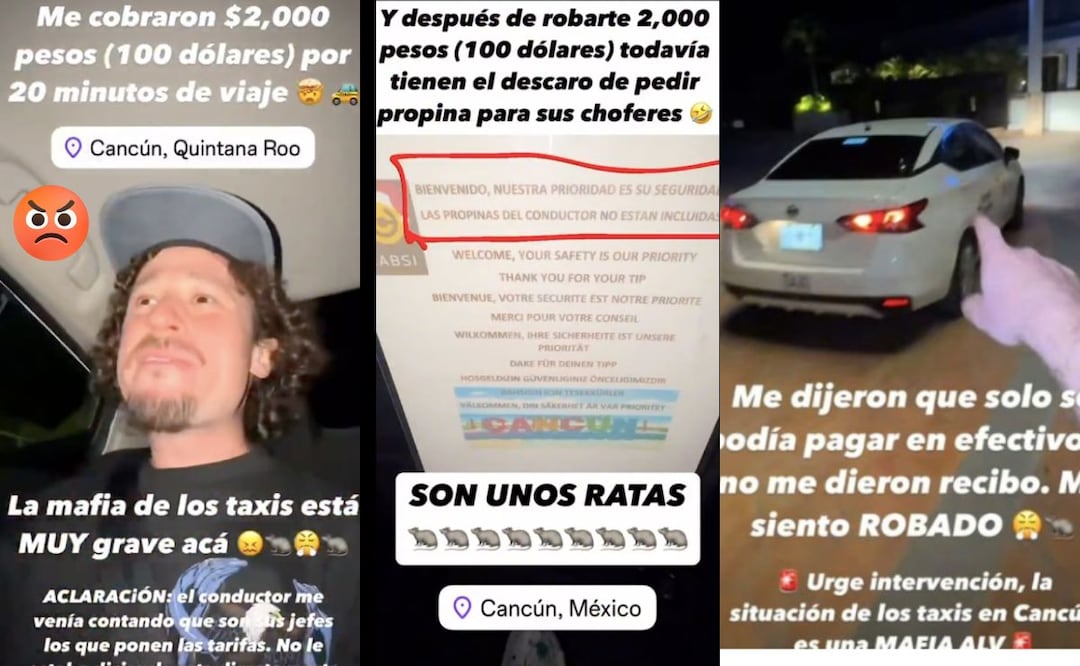 Luisito relató cómo fue víctima de una estafa al pagar 2 mil pesos por un trayecto de solo 20 minutos.