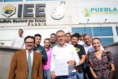 Pepe Chedraui acudió al IEE para dar constancia del ataque a sus oficinas