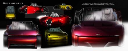 Audi Vista, el micro auto eléctrico que se transforma