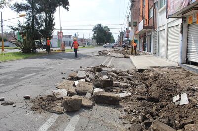 Rehabilitarán nuevas calles en la ciudad de Puebla