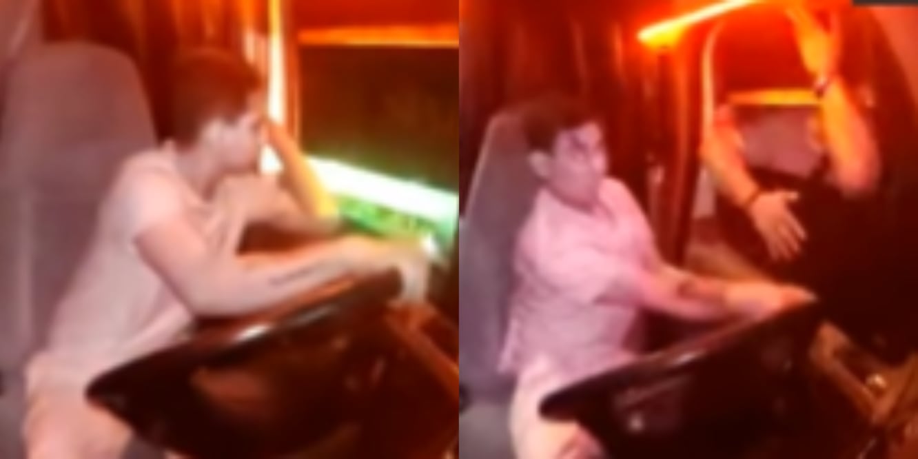 Conductor de transporte de carga se libró de ser asaltado sobre la Autopista Puebla-Córdoba / Foto: Captura de Pantalla video Tecamacvisiontv