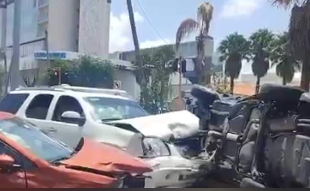 Carambola en Vía Atlixcáyotl; hay 3 lesionados