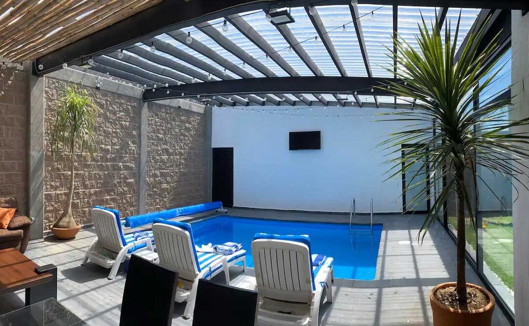 Esta es una de las opciones de alquiler en Puebla | Fotos Juan de Airbnb