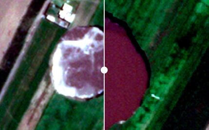 Interactivo: Imágenes satelitales detallan el crecimiento acelerado del socavón de Puebla 