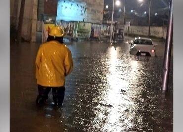 Lluvia en la capital de Puebla supera niveles históricos
