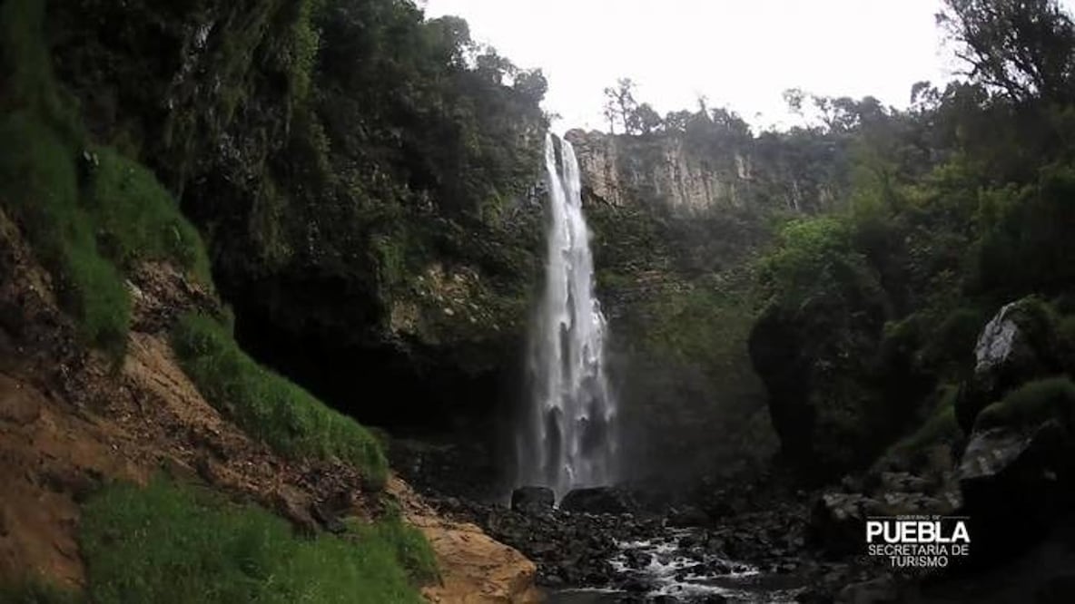 Cascada de Puxtla / Foto: Turismo Puebla