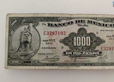 Cuánto vale hoy el billete de 1000 pesos de Cuauhtémoc, de los últimos fabricados en EU