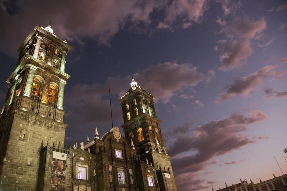 La Catedral de Puebla es una de las construcciones barrocas más importantes de México | Foto: Agencia Es Imagen para El Universal Puebla