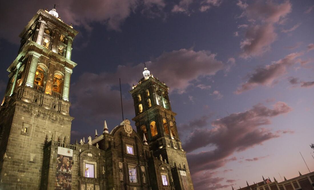 La Catedral de Puebla es una de las construcciones barrocas más importantes de México | Foto: Agencia Es Imagen para El Universal Puebla
