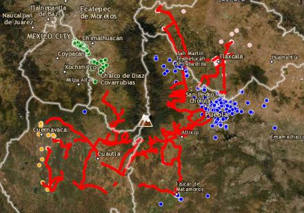 Rutas de evacuación del Popocatépetl están en buenas condiciones: Barbosa