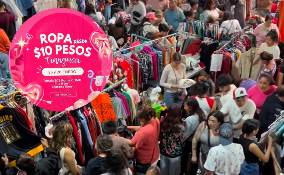 Puedes cambiar de looks con poco dinero si acudes a Tiangucci | Foto: IG Tiangucci