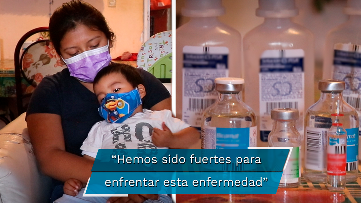 La familia de Iam Jesús desembolsa miles de pesos para su tratamiento