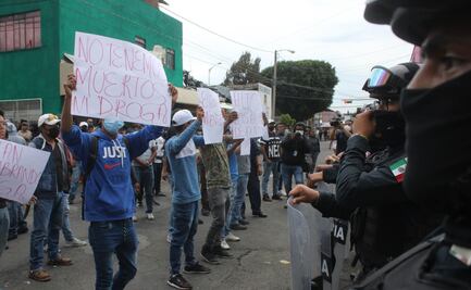 PROTESTA EN LA 46 PONIENTE