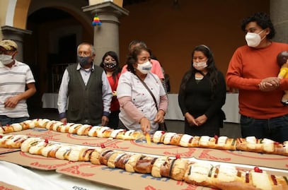 ¿Dónde se podrá disfrutar de la Rosca de Reyes de un kilómetro en Puebla?