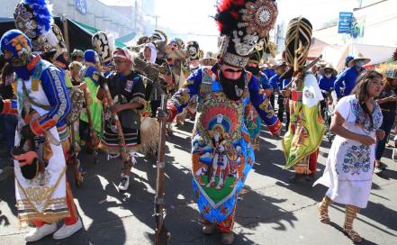 Carnaval de Huejotzingo: traje de huehues llega a costar hasta 40 mil pesos 