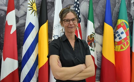 Recibe BUAP a destacada becaria para fortalecer la excelencia académica