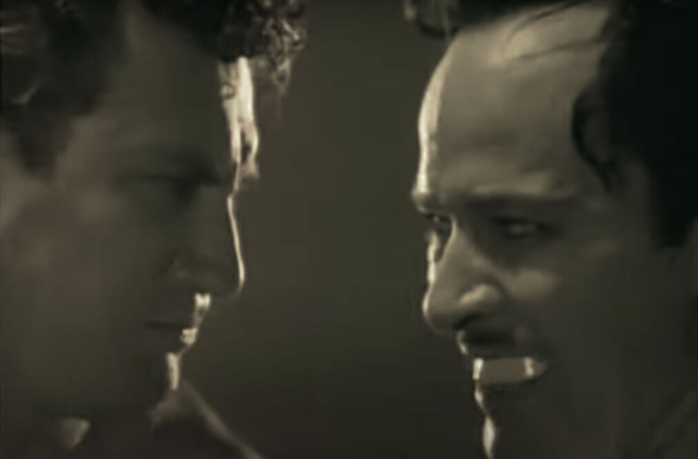 Joaquín Cordero y Pedro Infante compartieron la pantalla en 1953. Foto: Captura de pantalla de Pepe el Toro, de Ismael Rodríguez