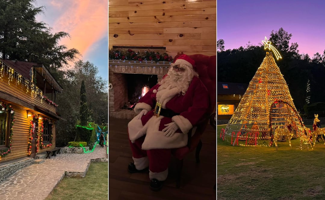 Así es Distrito Polar, la aldea navideña más famosa de Puebla I Foto: FB La Cabaña del León