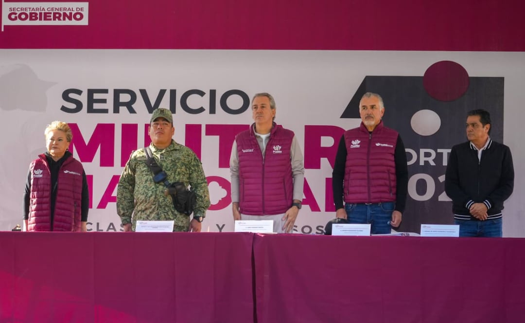 Encabeza Pepe Chedraui Sorteo del Servicio Militar Nacional 2025 | Foto: Ayuntamiento de Puebla.