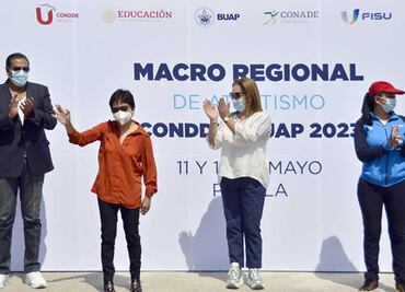 Macro Regional de Atletismo en la BUAP es inagurado por la rectora Lilia Cedillo