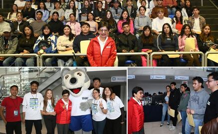 Lilia Cedillo supervisa la segunda jornada de inscripción para nivel superior