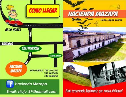 San Antonio Mazapa, la hacienda habitada por fantasmas
