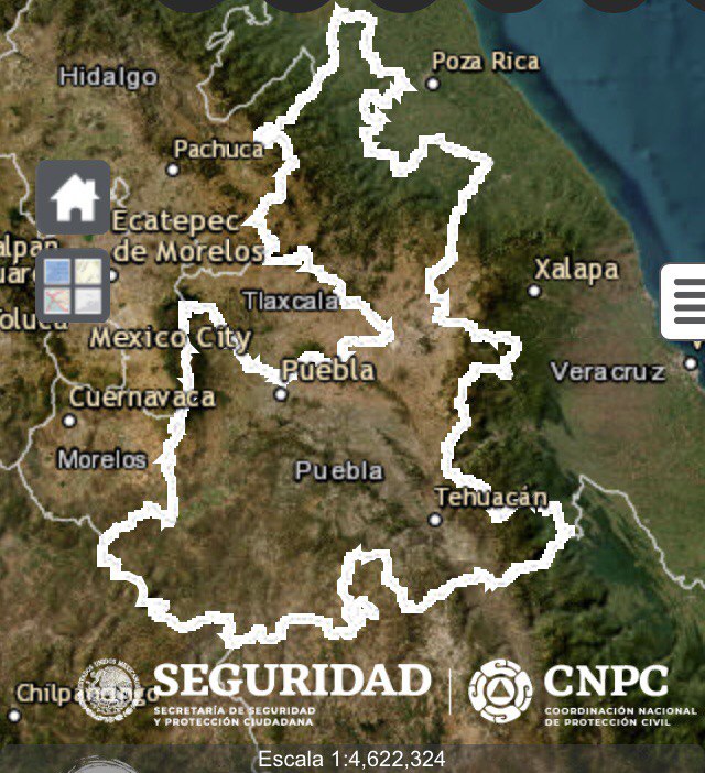 El Atlas de Riesgo tiene ubicadas las fallas geológicas en la ciudad | Crédito Atlas de Riesgo del Estado