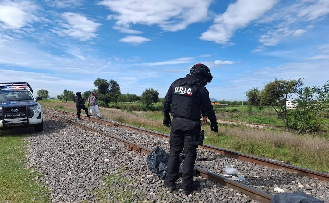 Un presunto cuerpo embolsado alertó en Coronango | Foto: Especial