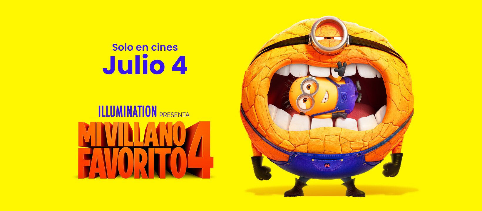 La película "Mi Villano Favorito 4" se estrena en el mes de julio, y Cinépolis ha anunciado la fecha de lanzamiento y el costo de la palomera temática de Minions a través de sus redes sociales.

Foto: Producción El Universal Puebla