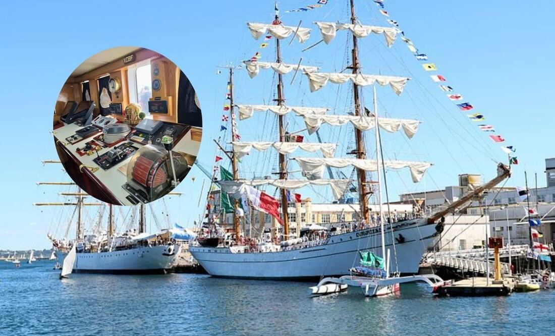 Fotos: Armada de México/Redes sociales I Así es el Buque Escuela Cuauhtémoc